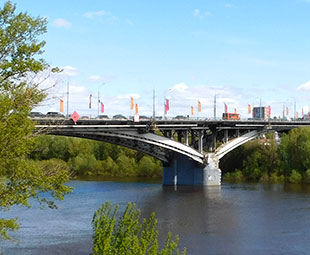 Канавинский мост Нижнего Новгорода. История первого городского моста