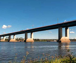 Стригинский мост Нижнего Новгорода. Часть Южного обхода