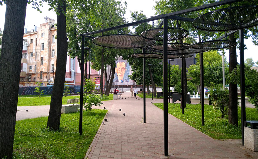 Чернопрудский сквер в Нижнем Новгороде