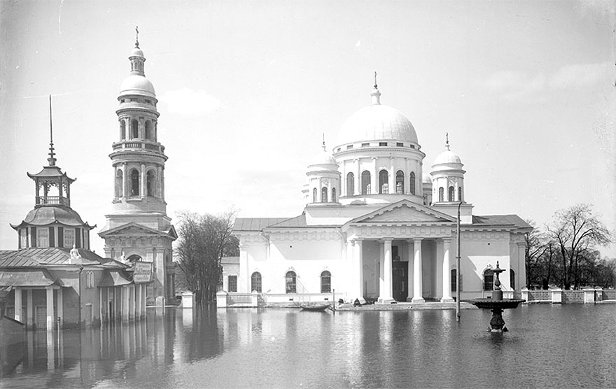 Наводнение на Нижегородской ярмарке 19 век