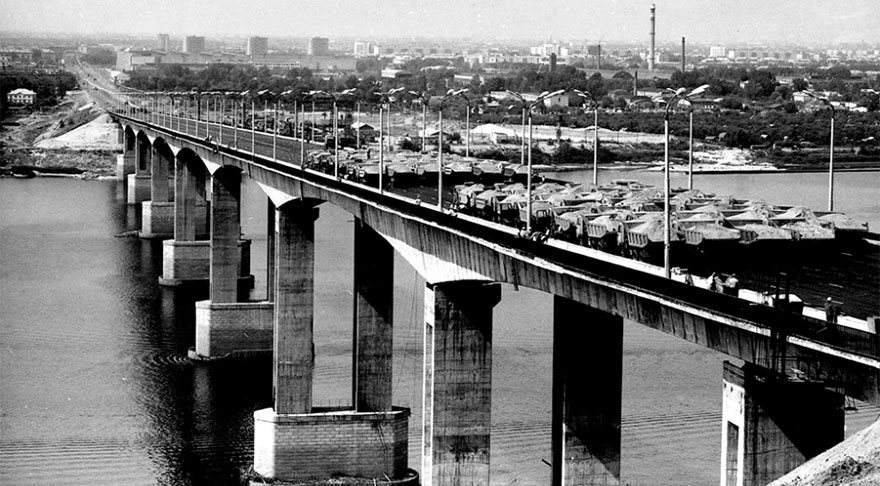 Мызинский мост Нижний Новгород испытание