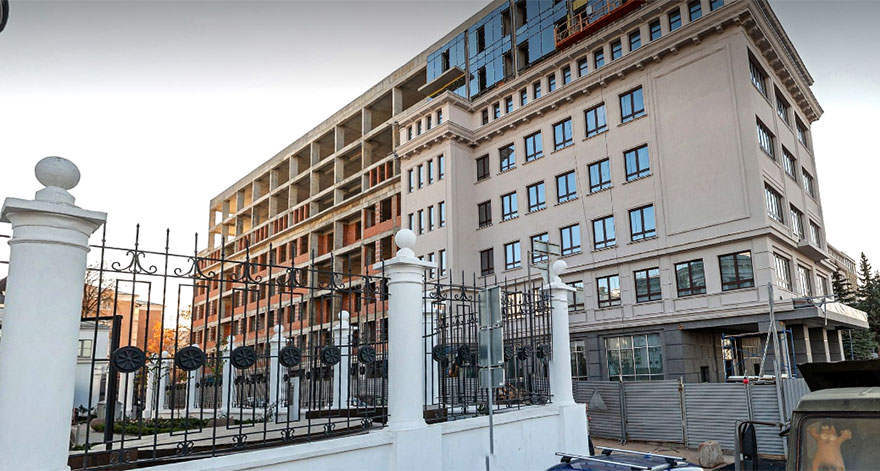 Гостиница Россия строительство жилого дома