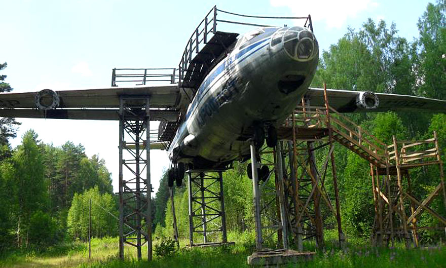 Секретный базовый радиополигон «Ветлуга» Нижегородская область самолёт 3