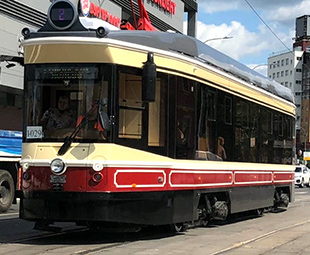 Новые ретро-трамваи ломаются из-за дождей в Нижнем Новгороде