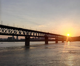 Новый мост через реку Ока в Нижнем Новгороде