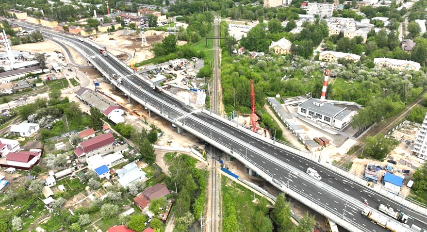 Открыта долгожданная транспортная развязка на улице Циолковского в Нижнем Новгороде - изображение