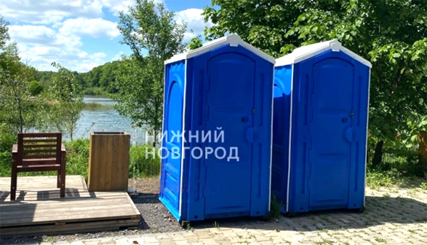 Общественные туалеты появились на Щёлоковском хуторе в Нижнем Новгороде - изображение