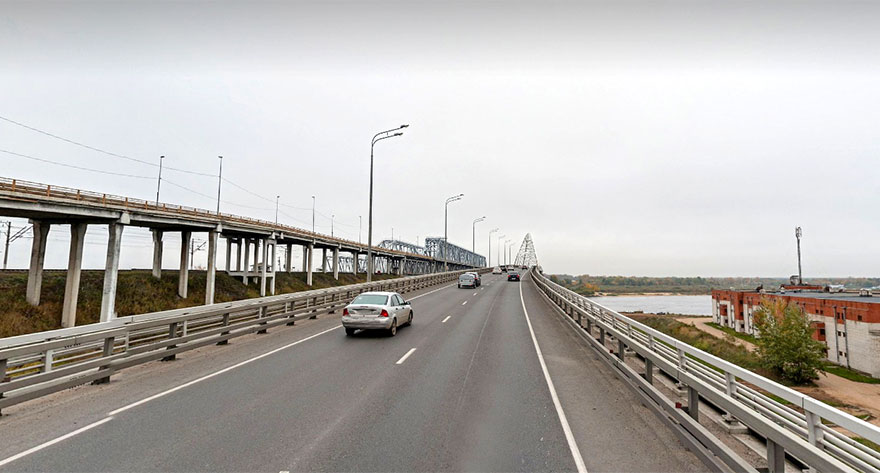 На Борском мосту выявлены очередные проблемы - он признан частично опасным - изображение