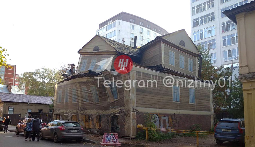 Обвалившийся в Нижнем Новгороде дом Штерновой изъят у собственника для восстановления - изображение